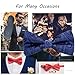 EastyGold Bow Tie Bowtie Business Wedding Party Bow Tie Fashionable Butterfly Cashew Female Bowtie Shirt Accessories for Male Boy Men