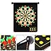 Board with Darts Double-Sided Safe Game Set in/Outdoor Roll-up Kids Magnet Board Set