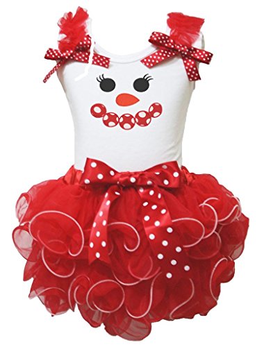 Robe de Noël bonhomme de neige : le cadeau idéal pour fille de 1 à 8 ans