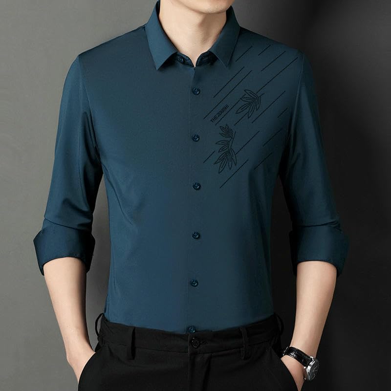 Camisa de manga larga para hombre cómoda que soluciona los roces 4