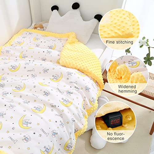 SONARIN Coperta per neonati,110x140cm Cotone