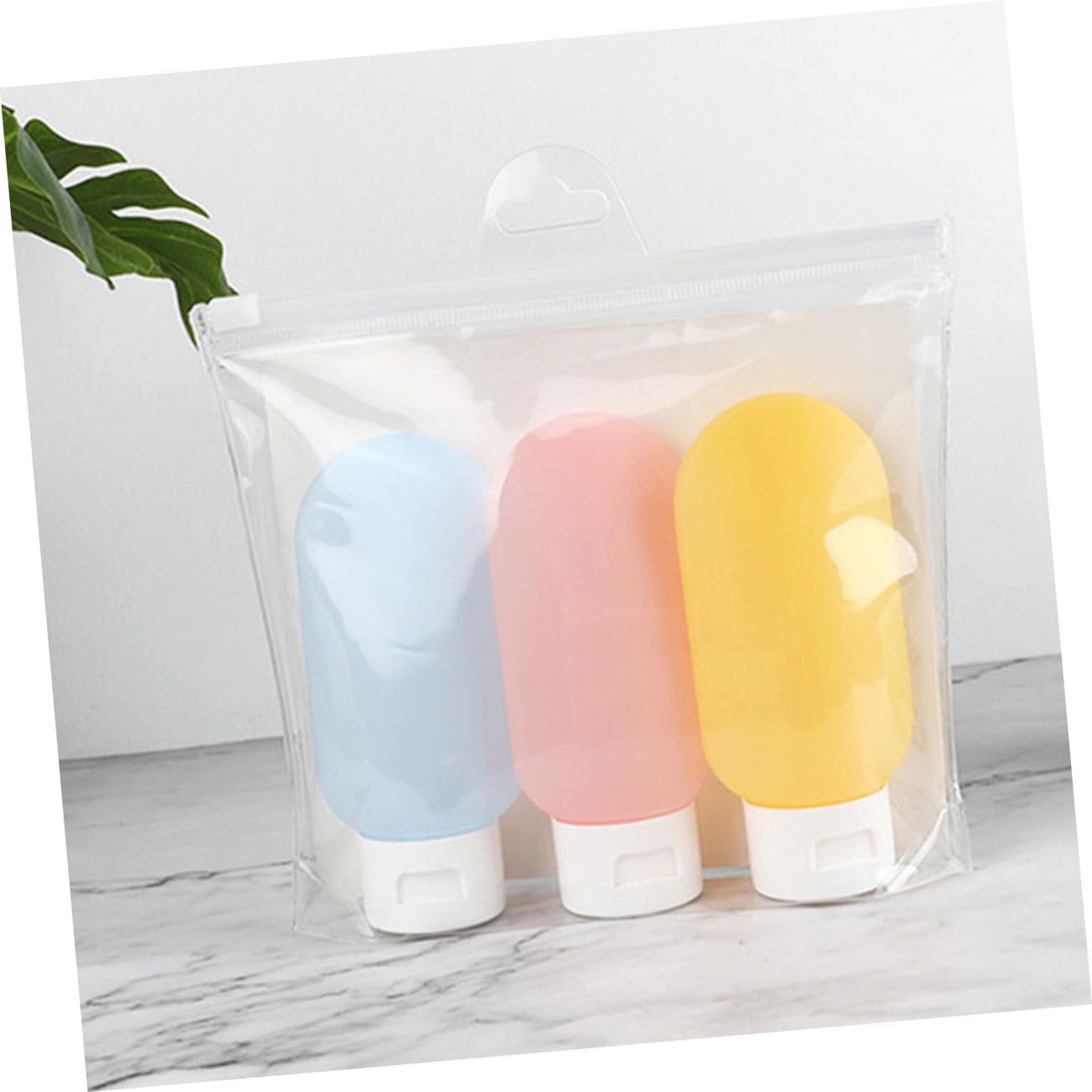minkissy 12piezas Botellas De Viaje Para Cosméticos Contenedores Transparentes Squeeze Para Lociones y Champús Prácticos y Livianos Para Almacenamiento De Maquillaje y Cuidado Personal