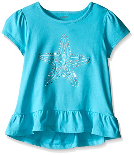 Gymboree Girls' Starfish Peplum Graphic Tee