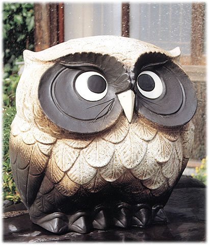 ふくろう ルームライト 陶器 ふくろうの森 【公式通販】