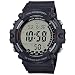 Casio Illuminator Extra Long Strap 10-Year Battery 100 M Water Resistant 5-Alarm w/Countdown Timer Men's Digital Watch, Black, AE-1500WHX-1AVCF -  AE1500WHX-1AV