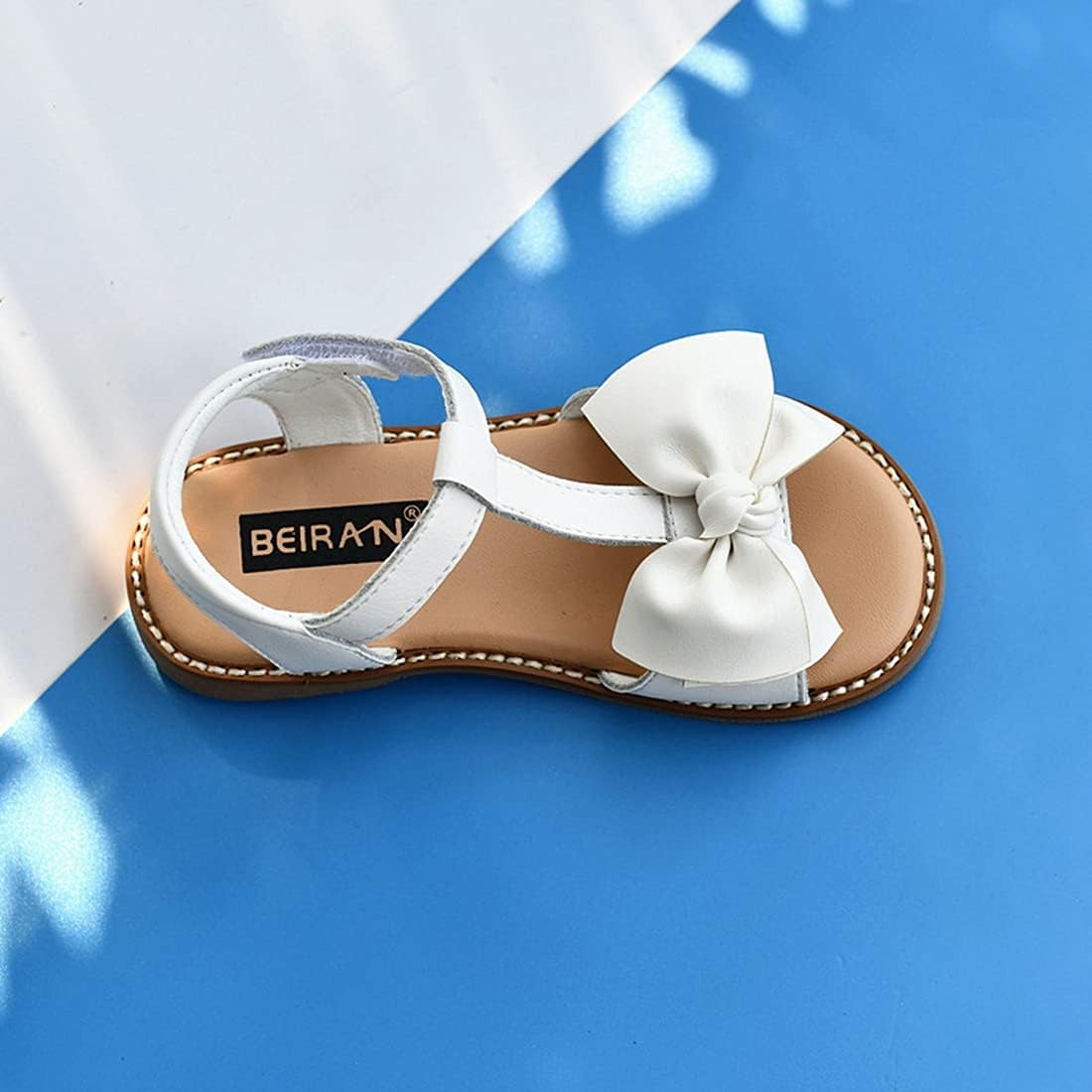 [実りの秋] サンダル 女の子 マジックテープ リボン キッズ 子供靴 ガールズ ジュニア 大きいサイズ かわいい オシャレ プリン