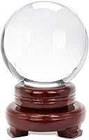 Vista 22 de Feng Shui - Bola de cristal multicolor de 1.969 in, cuentas mágicas naturales raras asiáticas, esfera curativa, globo de cuarzo, bolas de fotografía