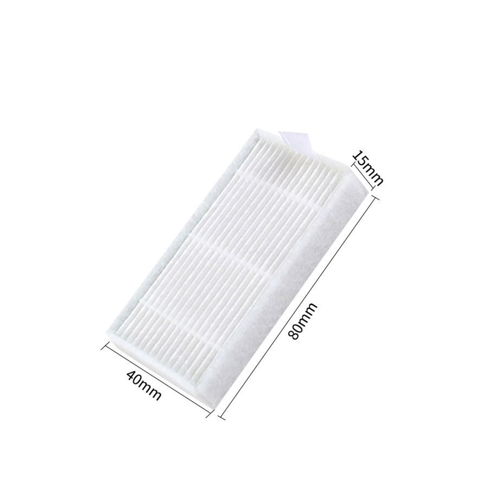 Reemplazo De Cepillo Lateral De Filtro Primario, Compatible Con ILIFE,V3 V3s V5 V5s Pro X5 V55 V50 Piezas De Aspiradora Robótica(Filter A 8pcs)