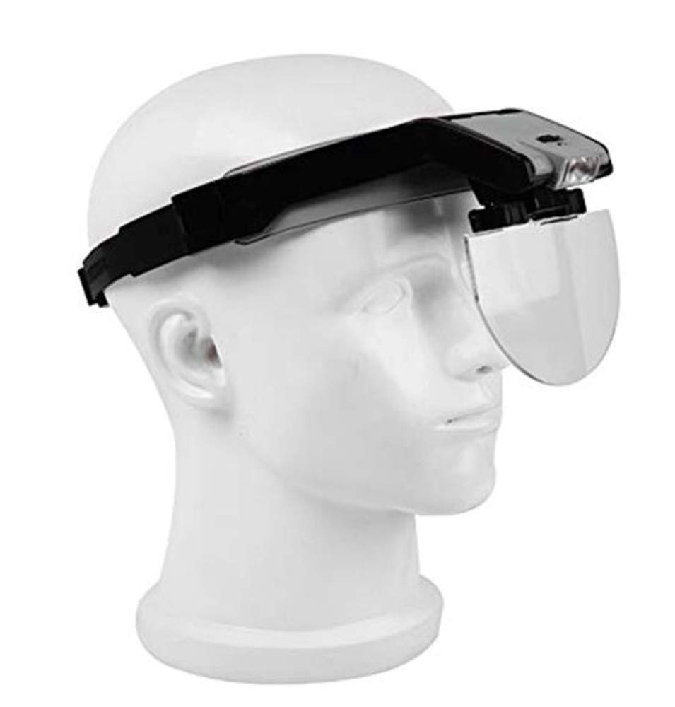 Amazon.co.jp: ライト付き虫眼鏡 - 1x 1 7X 2X 2 5X 3 5X 4X ズーム 6