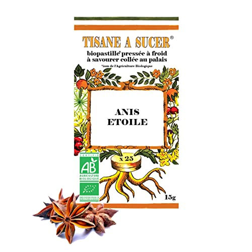 Biopastilles Tisane à Sucer Anis Etoilé Bio Cover