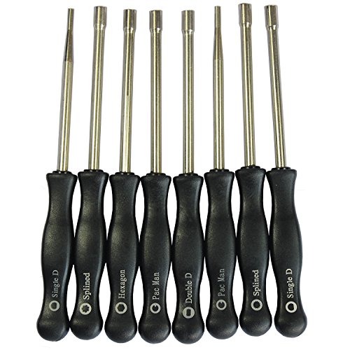 JDMSPEED New Carburetor Adjustment Tool 8Pcs Kit Replacement For Common Carb Small 2 Cycle