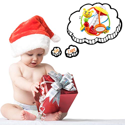Yiosion Baby Toys 6 To 12 Months,Baby Rattle, Activity Ball, Shaker, Grab And Spin Rattle, Crawling Educational Toys Gift For 3, 6, 9, 12 Months Baby Infant, Boys, Girls #TOP6