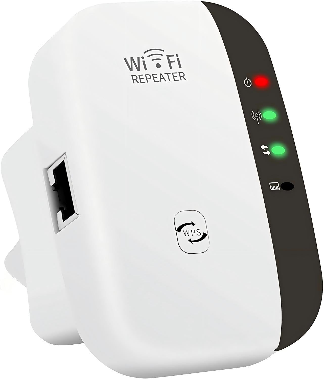 WiFi Booster Range Extender Internet Extender with 3650 Sq.Ft Wider Coverage, Wi Fi Booster Wi Fi Range Extender, UK Plug, White-picture-25