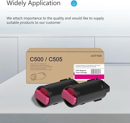 Miniatura 5 de VersaLink C500/C505 - Cartucho de tóner magenta de capacidad extra alta (paquete de 1 unidad) – Reemplazo de tóner compatible 106R03867 para