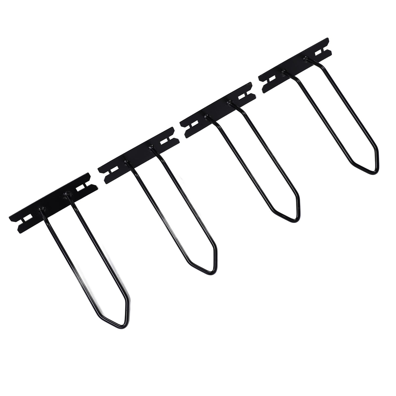 Cocoarm Cargo Fahrradträger-Adapter, Metall-Fahrradträger-Rack-Adapter für Cargo-Truck-Gepäckträger, Passend für Bis zu 2,25-Zoll-Reifen, Einfache Montage, Multi-Bike-Passform, für Reisen und den