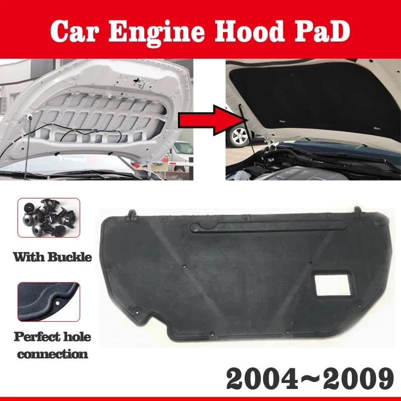 Tapis insonorisant capot Mazda 3 stopper les vibrations du moteur Axela 2004 - 3