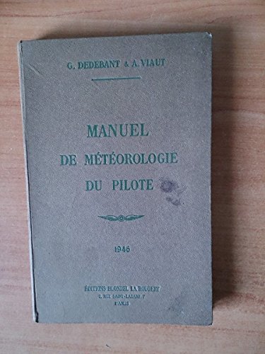 livre MANUEL DE METEOROLOGIE DU PILOTE