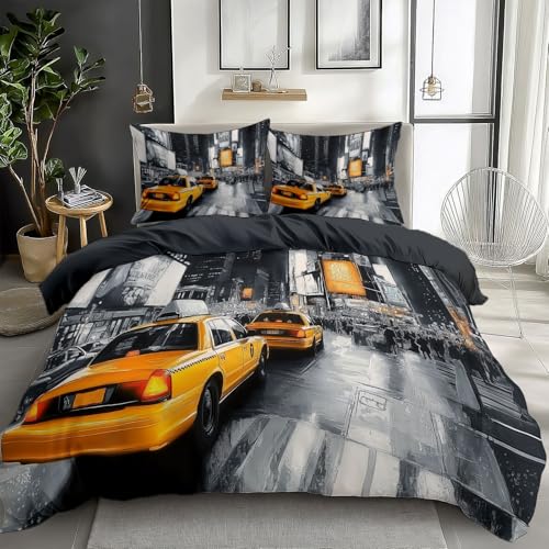 Set biancheria da letto 3 pezzi: questo set biancheria da letto comprende 1 copripiumino 155x200 cm e 2 federe 50x80 cm. Il copripiumino mantiene la forma e il colore dopo molti lavaggi ed è lavabile in lavatrice e asciugabile in asciugatrice a basse temperature per una facile manutenzione