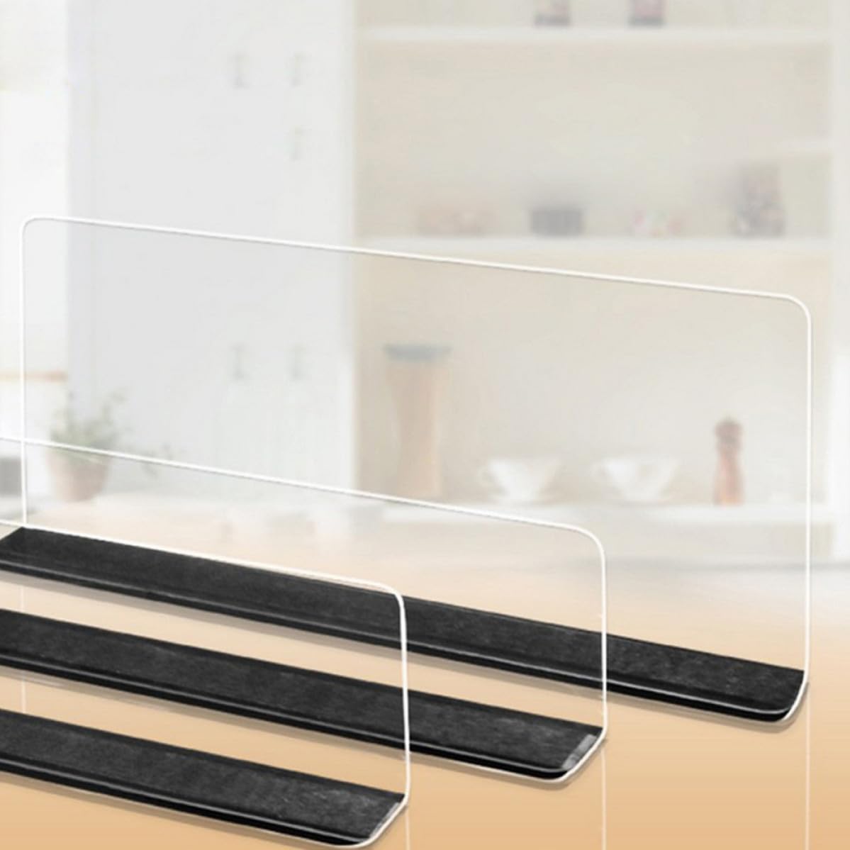 Beaupretty 20 Piezas Divisor de Plástico en L, Separador Magnético