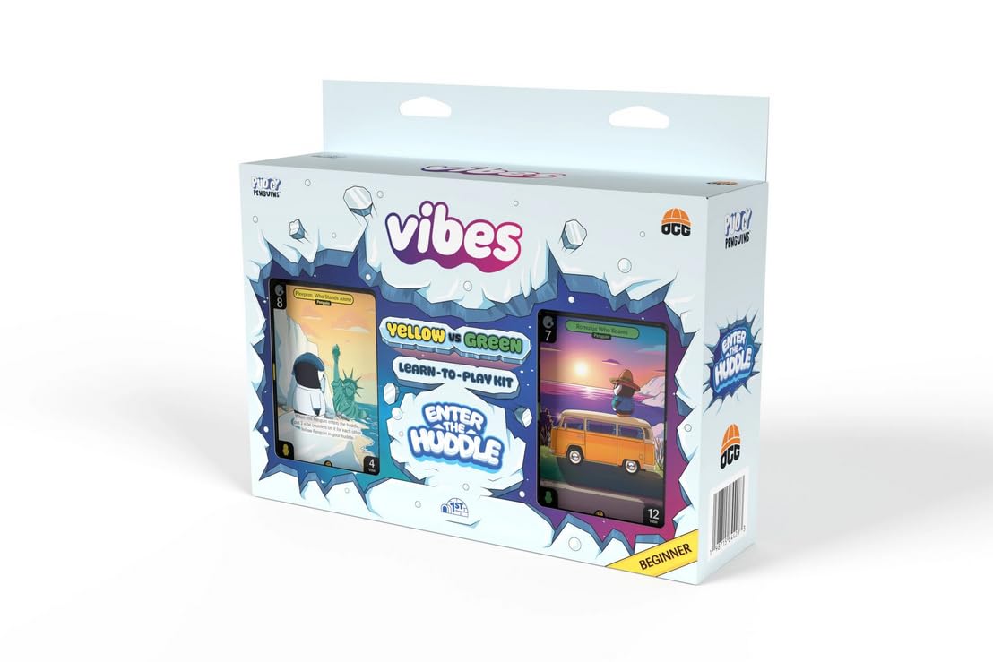 Amazon.com: Pudgy Penguins Vibes TCG - Enter The Huddle Duel Deck