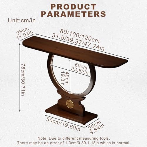 Mesa de entrada rectangular para ganar espacio en zonas oscuras 3