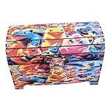 Genérico Cofre de Madera Temático – Baúl Decorativo a Todo Color