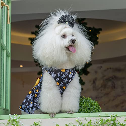 Image of CuteBone Dog Mesh Dress Puppy Sundress Pet Outfit Summer Fashion for Small Dogs Girl Cat Clothes
