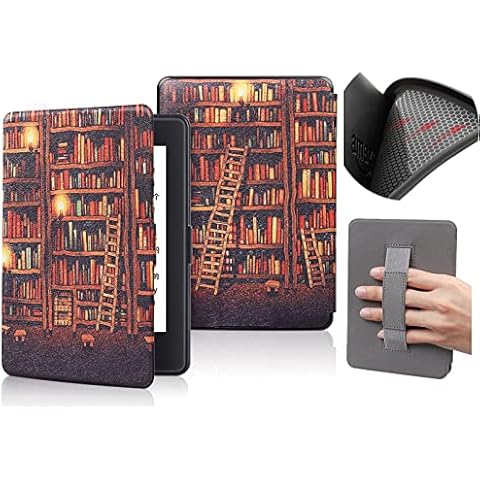 6.8 Inch Soft Protective Case for Kindle Paperwhite Fits 11th Generation 2021, Model M2L3EK & M2L4EK with Auto Wake/Sleep and Hand Strap - Durable Shockproof Case Cover