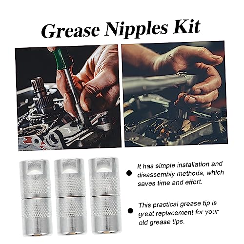 18 Peças Kit De Bicos De Graxa Para Aspersão De Manteiga Acessórios Para Pulverizador De Graxa Nebul