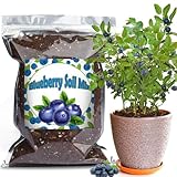 Doter Organic Blueberry Soil Mix, Indoor Plants Potting Mix for All Potted Blueberry, Grow Healthy houseplants Indoors