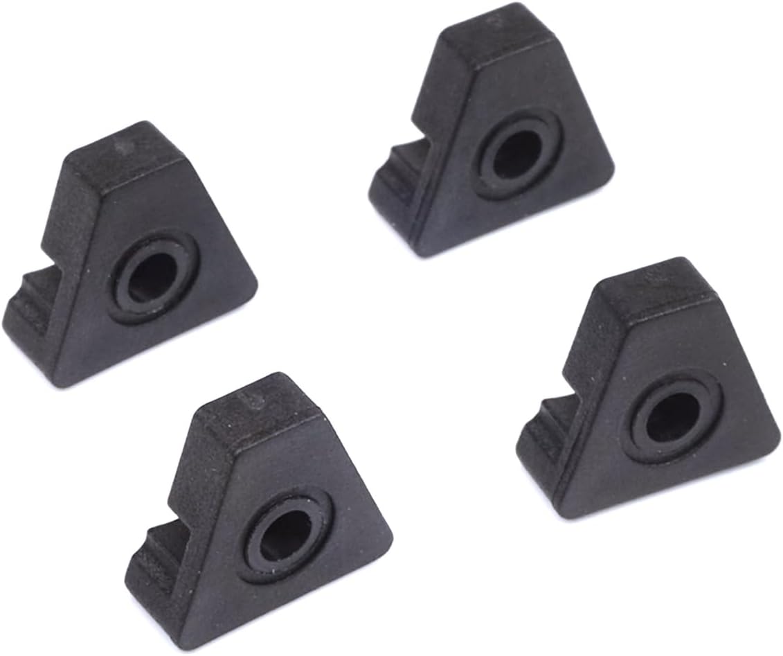 Bross Auto Parts BSR533-2 4 Pieces Sunroof Rail Frame Glass Slider Guide Repair Bracket Compatible With Mercedes CLA A C E Class W176 W177 W205 C207 C117