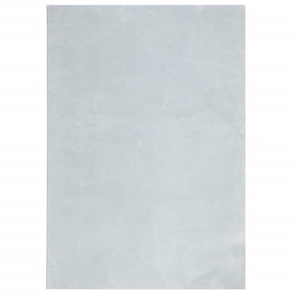 vidaXL Rug, Short Pile Floor Carpet for Living Room Bedroom, Soft and Washable Area Rug for Decorative, Anti Slip Floor Rug, Modern Style, Black — image 1