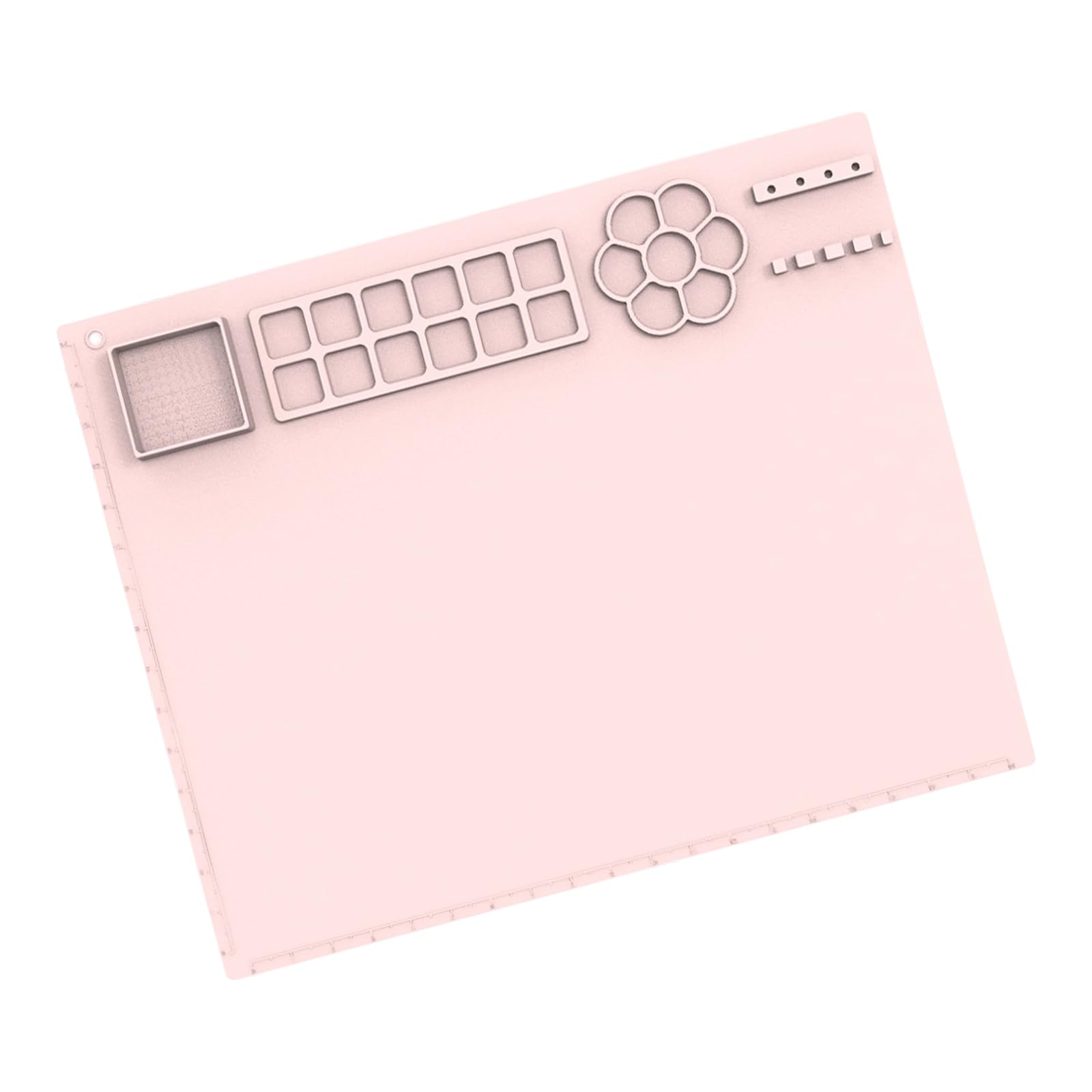 Childrens Doodling Pad 50x40cm Washable Silicone Drawing Pad Multifunctional Palette for Art Drawing Silicone Art Mat