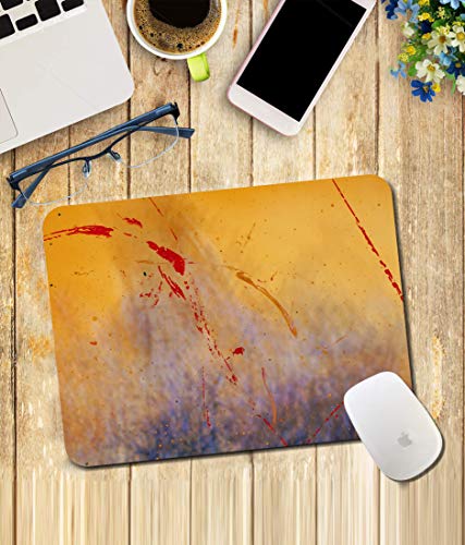 Image of WHATS YOUR KICK Abstract Pattern | Floral | Pattern | Rangoli | Printed Mouse Pad /Designer Waterproof Coating Gaming Mouse Pad for Computer /Laptop (Multi9)