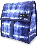 PackIt Freezable Lunch Bag with Zip Closure, Tie Dye