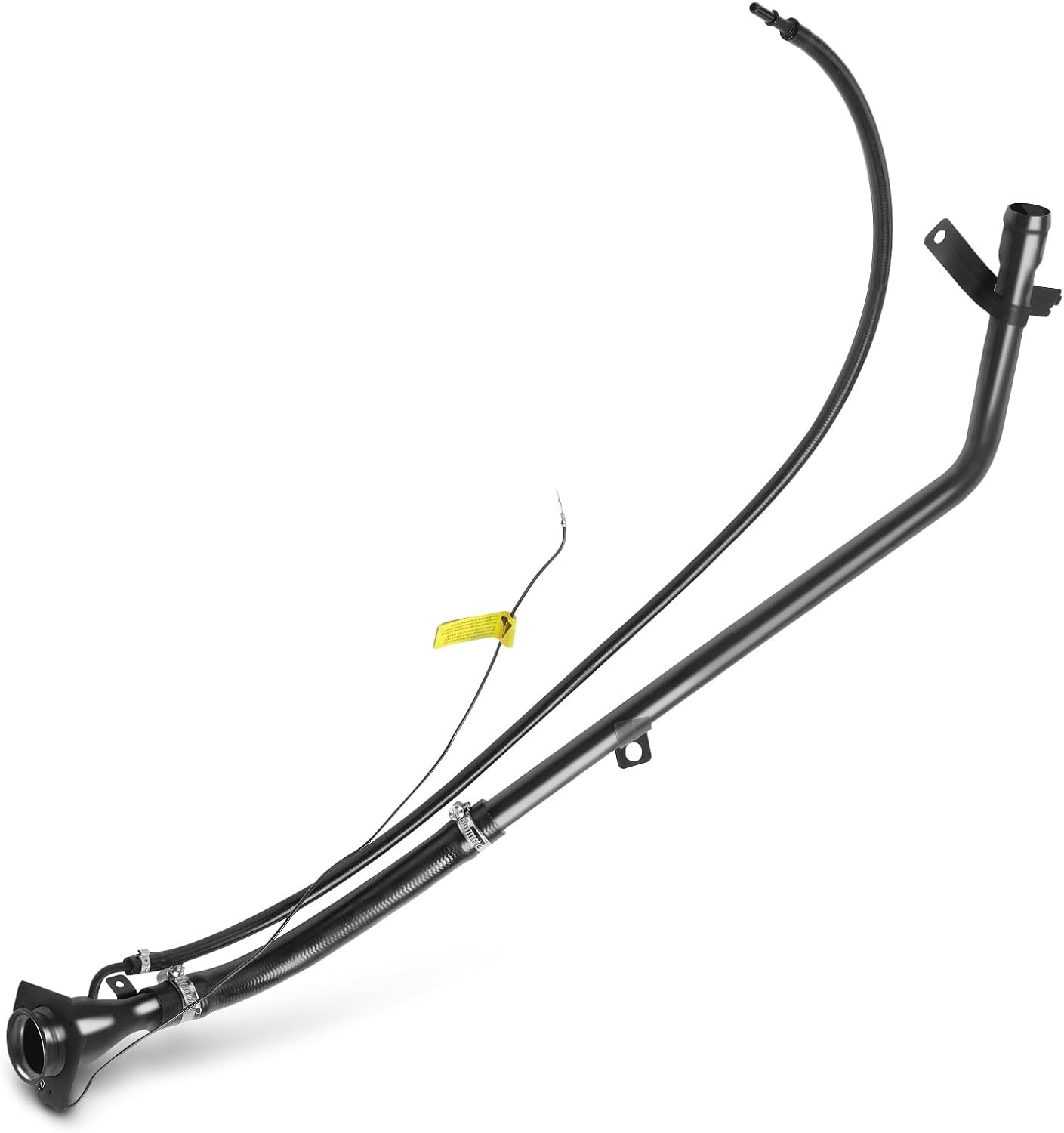 A-Premium Fuel Tank Filler Neck Pipe Hose Compatible with GMC Yukon XL 1500 & Cadillac Escalade ESV & Chevrolet Suburban 1500 2007-2014 Avalanche 2007-2013 5.3L 6.0L, Replace# 10390318, Only Flex