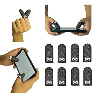 WitBicg Finger Sleeve Zestaw 8 Gamingowych Nakładek