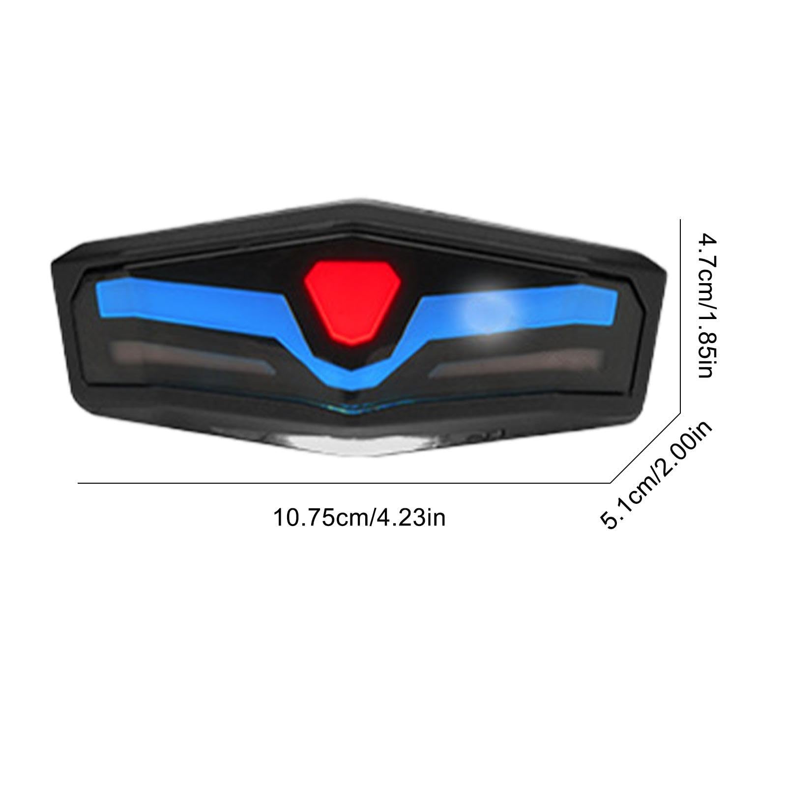 Luci Stop LED Per Moto - Fanale Posteriore 8cm Universale, 50000 Ore Durata | Impermeabile, Per Freno E Posizione - Foto 2