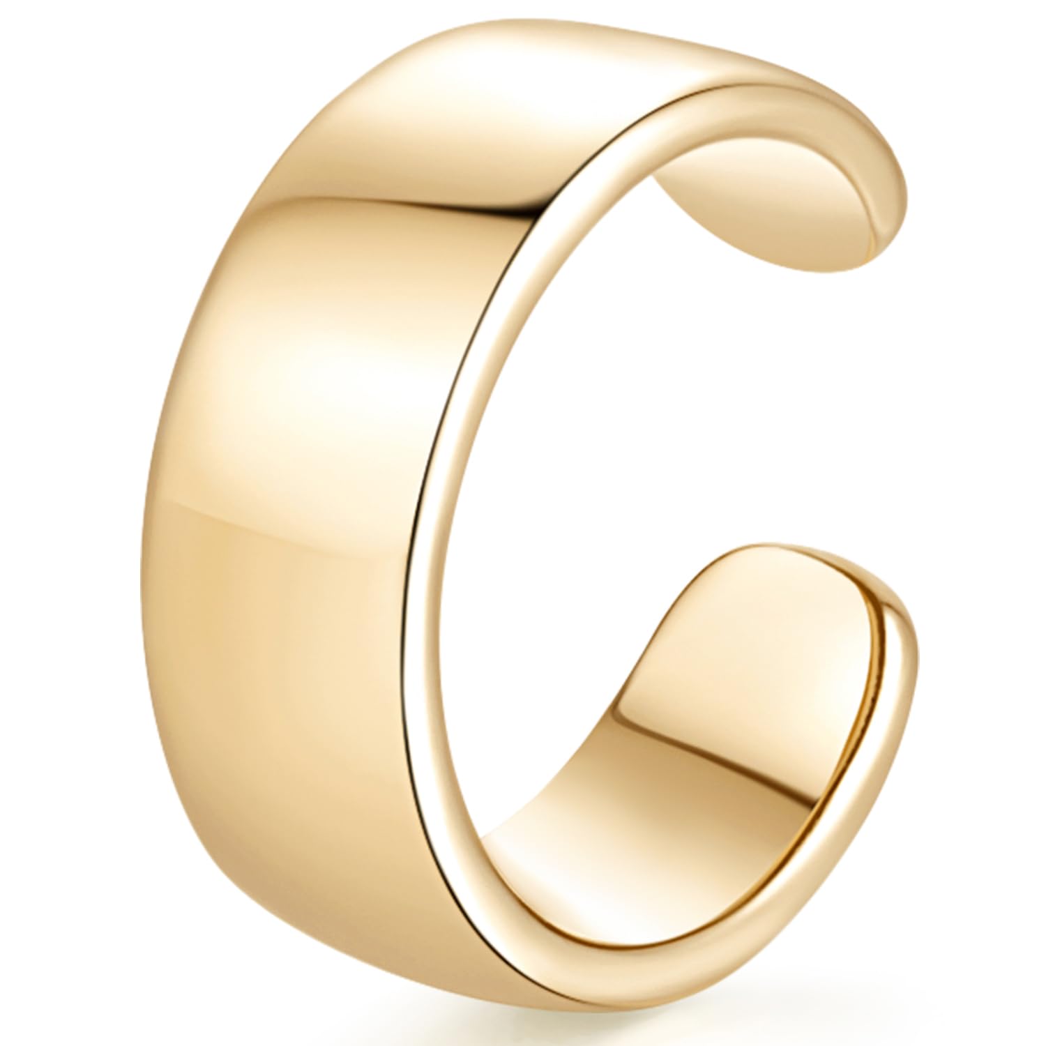 14K Gold Ear Cuffs for Women Non Piercing, Tiny Ear Cuff Earrings for women Durable Hypoallergenic 8mm