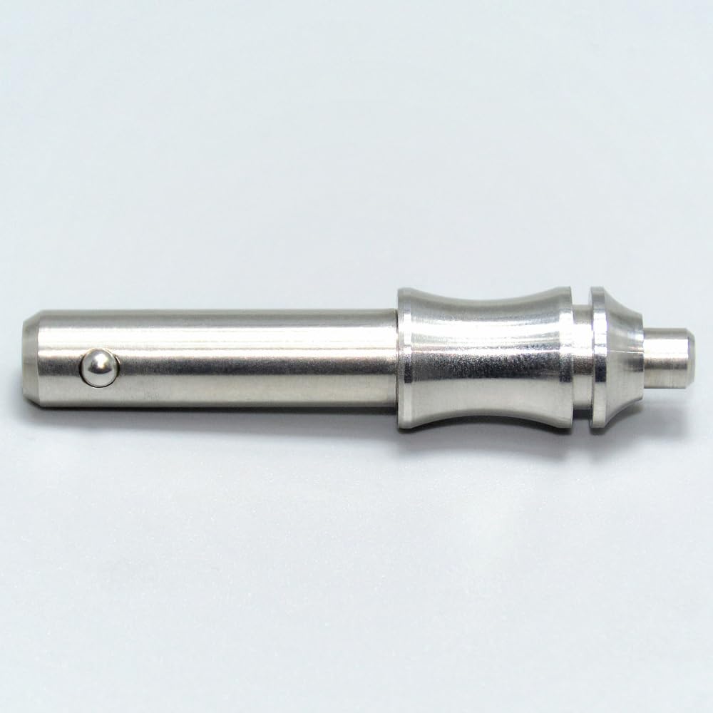 AUZHU- PLG- Metric- Marine Grade Stainless Steel Ball Lock pins Quick Release pin with Button Locating pins Spring pins Indexing pins Positioning pins Safety pins Dowels Size: M20 mm - L35 mm