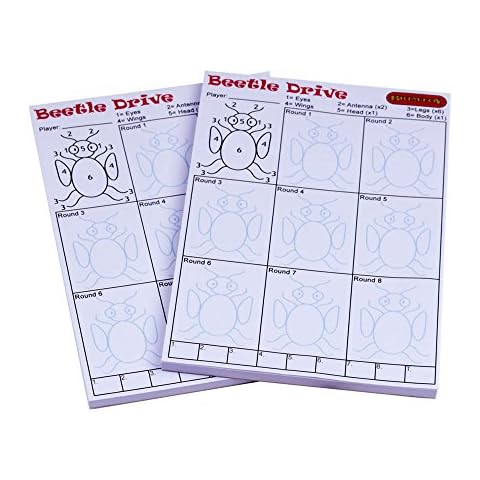 Brimtoy Beetle Drive Score Pads for Beetle game Cover