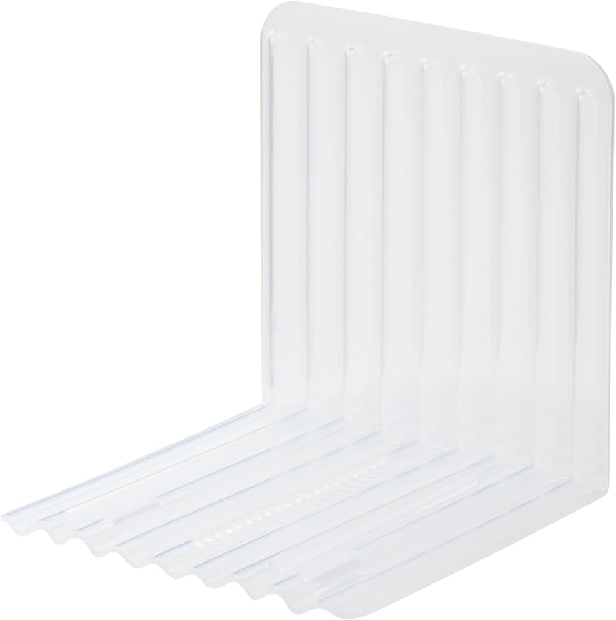 Amazon｜無印良品 組み合わせて使える 冷凍庫用仕切板 半透明 約幅14