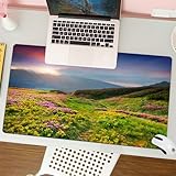 ⌨ Surface ultra - lisse: le tapis de souris floral est fabriqué à partir d'un matériau en polyester micro - tissé de haute qualité avec une surface ultra - lisse et délicate, permettant à votre souris de glisser sans effort sur sa surface tout en conservant un contrôle extrêmement précis, imperméable à l'eau et aux rayures, évitant les déversements de liquides et autres dommages.