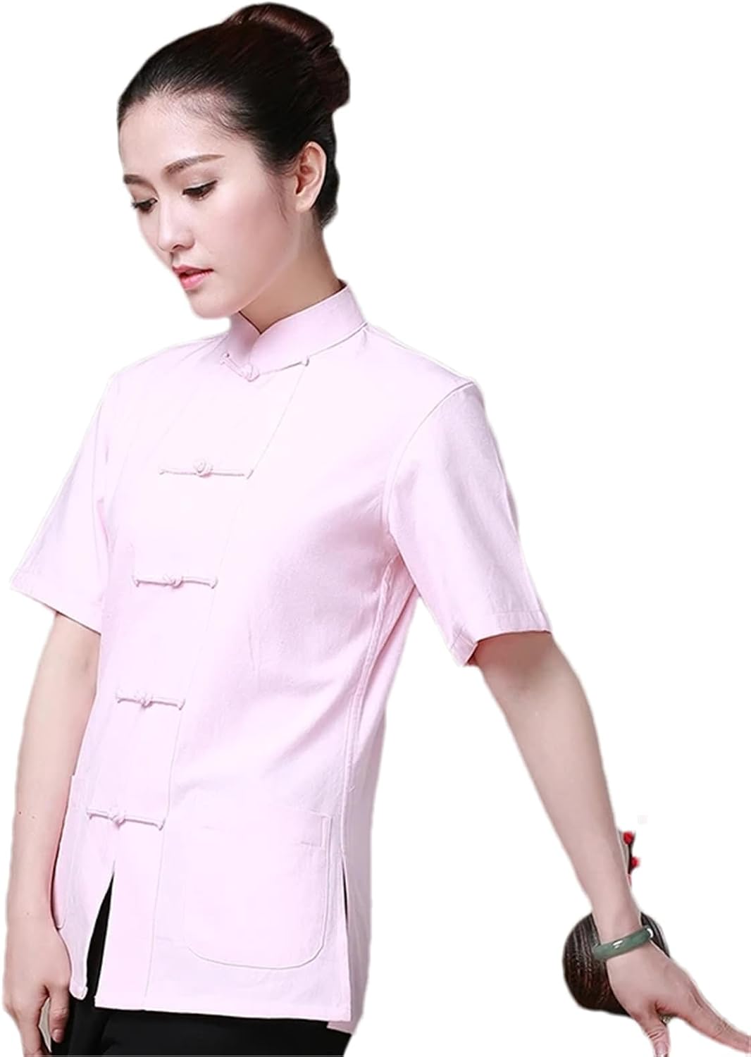 Chinese Traditional Women Kung Fu Blouses Tang Suit Shirts Tops