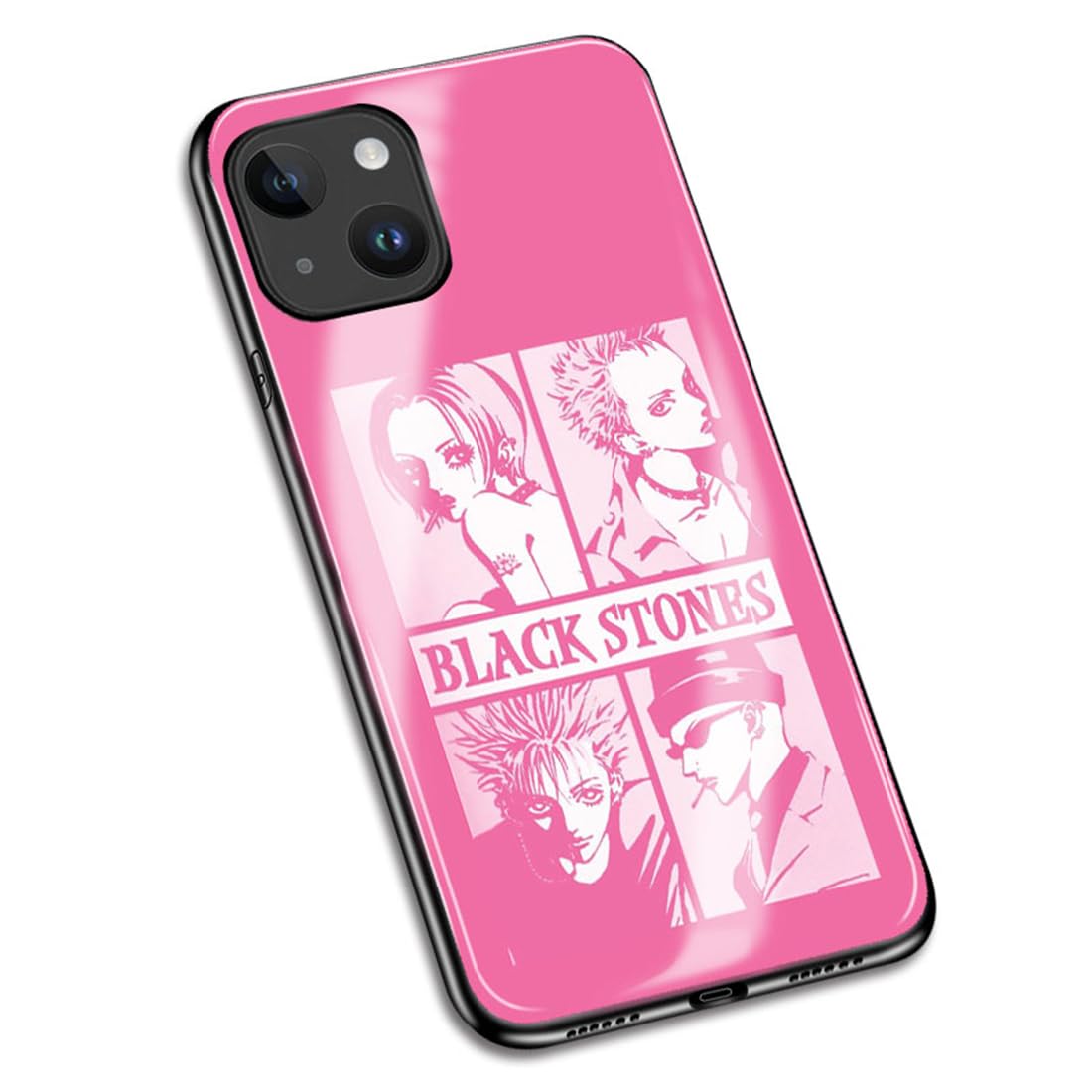 Amazon.co.jp: 強化ガラス スマホケース NANA ナナ に適合