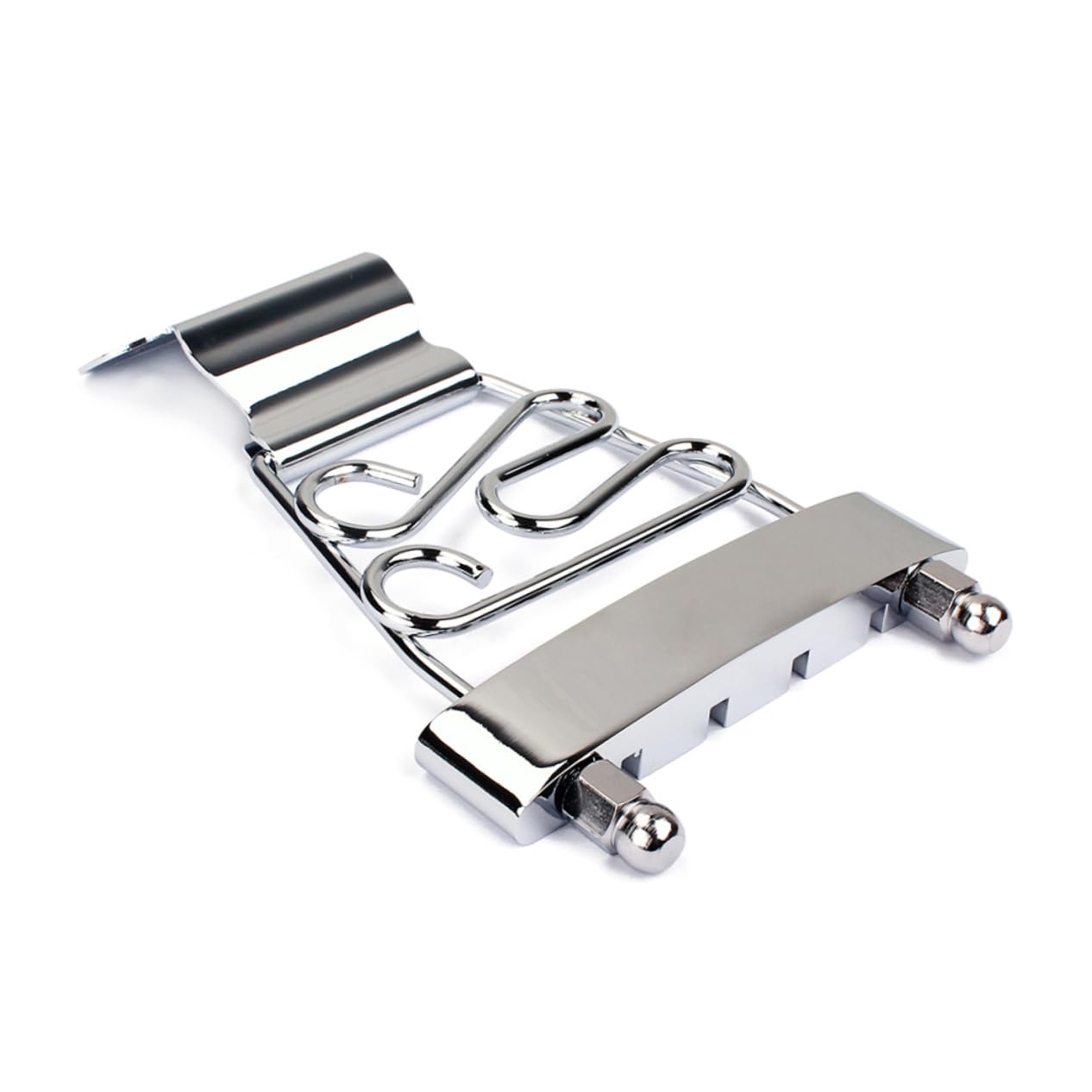 TOYANDONA 3pezzi Ponte Regolabile Per Chitarra Archtop Corde Accessorio Argento Per Sostituzione Facile e Veloce Compatibile Con Chitarre Jazz e Bassi Archtop Per Musicisti e Appassionati Di