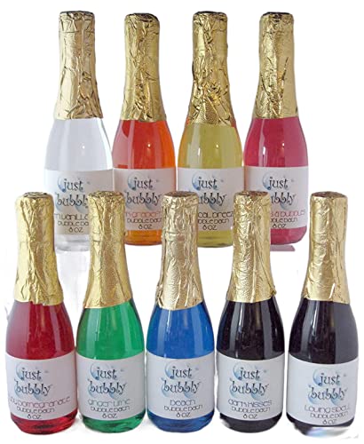 Champagne Bubble Bath ??? Single Bottle (Green-Ginger Lime) ??? Yaxa Colombia