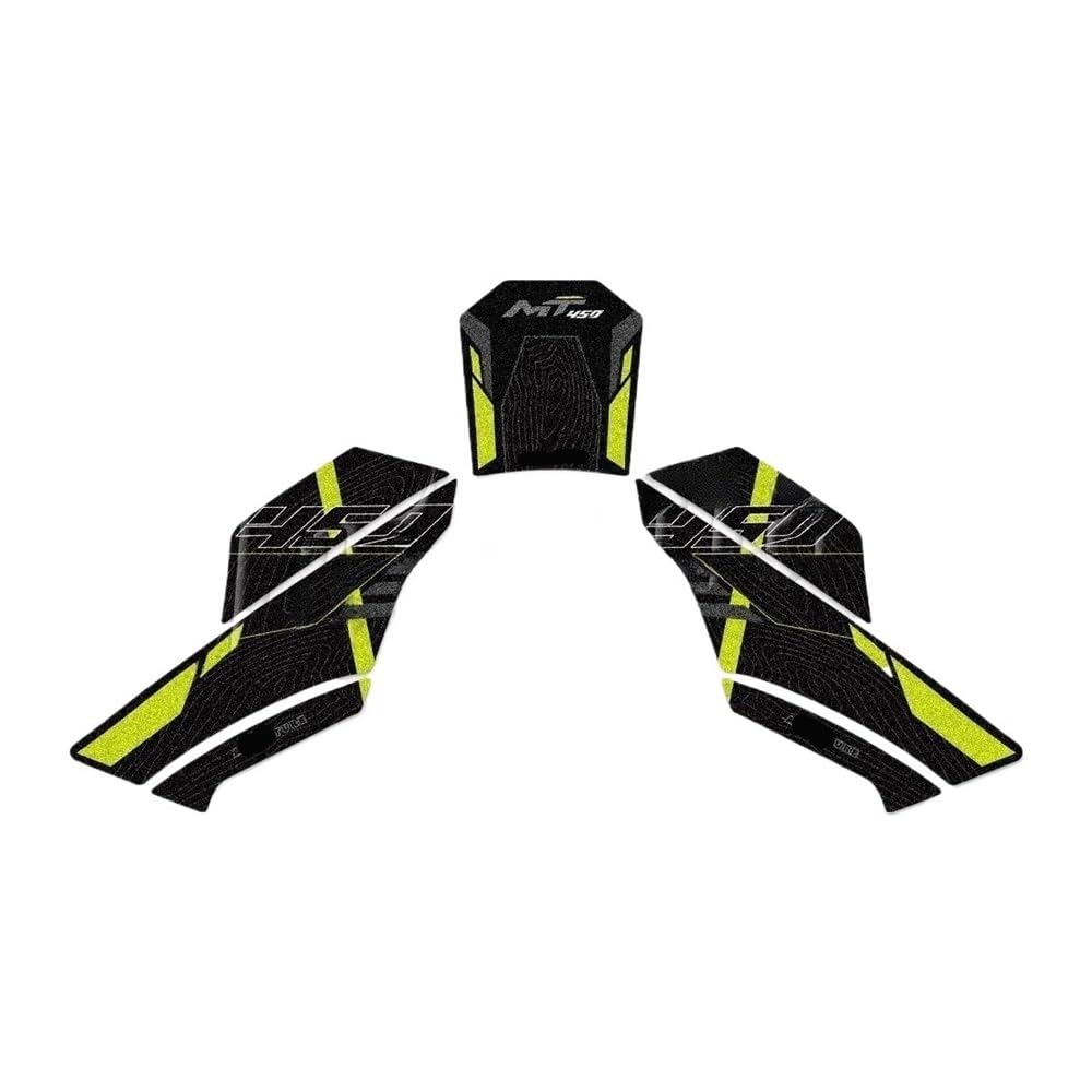 Protection latérale antidérapante réservoir moto 450 MT grip genou