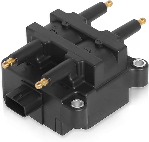 Bobina de encendido con 4 conectores para Subaru 2,2 L, 2,5 L compatible con 22433-AA410 22433-AA570