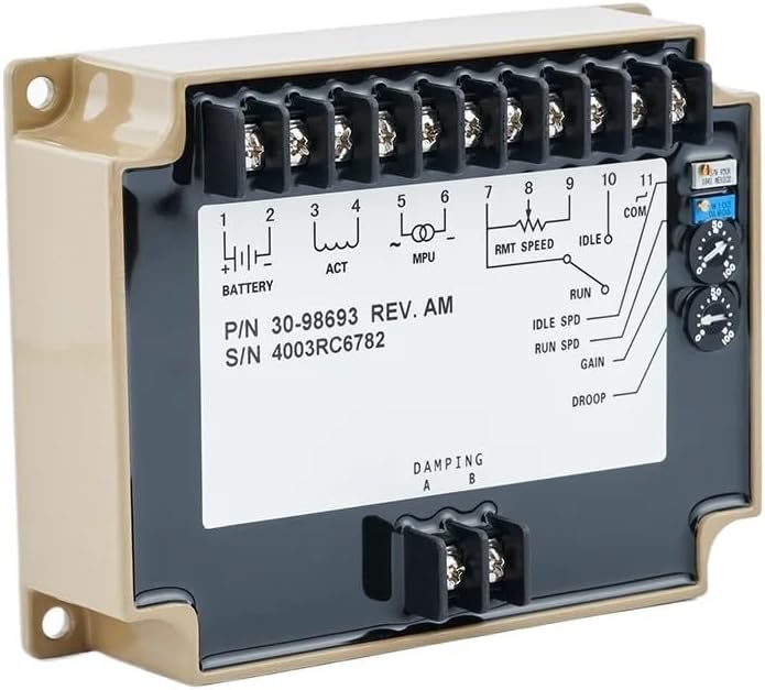 Engine Control Governor 3098693 Diesel Generator Set automatic speed dc motor controller module